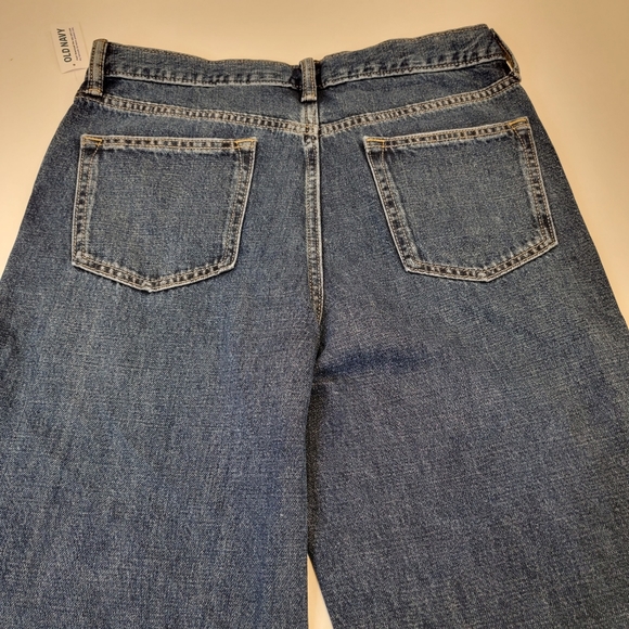 Old Navy Loose High-Rise  Destroyed 90's Straight Jeans Size 18 (33)* NWT! - Picture 16 of 17